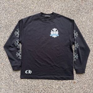 Chrome hearts Black Long Sleeve Men's Shirt